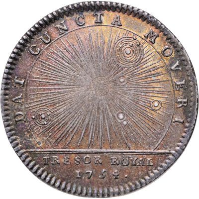 купить Франция жетон "Королевское сокровище" 1754