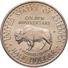 Купить США 50 центов (1/2 доллара, half dollar) 1991 "Mount Rushmore (50 лет Национальному мемориалу Рашмор)"