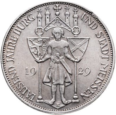 купить Германия 3 рейхсмарки 1929 "1000 лет Мейсену"