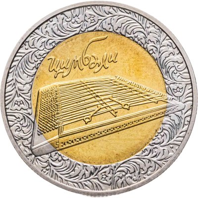 купить Украина 5 гривен 2006 Народные музыкальные инструменты - Цимбалы