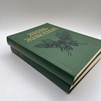 купить Книга "Жизнь животных", тома 3, 4, бумага, печать, Издательство «Просвещение», СССР, 1983-1984 гг.
