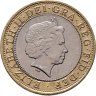 Купить Великобритания 2 фунта (pounds) 2005 "400 лет "Пороховому заговору"