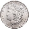 Купить США 1 доллар (dollar) 1901 Доллар Моргана, знак монетного двора: "O" - Новый Орлеан в слабе NGC MS64