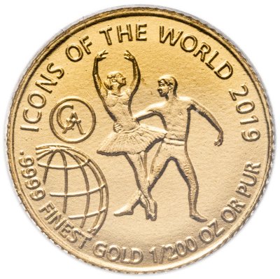 купить Руанда 10 франков 2019 Балерина и танцовщик