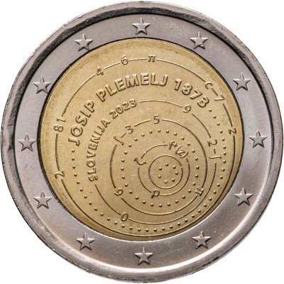 купить Словения 2 евро (euro) 2023 "150-летие со дня рождения Йосипа Племеля"