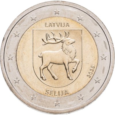 купить [ПОДАРОК!] Латвия 2 евро 2025 "Исторические области Латвии - Селия"