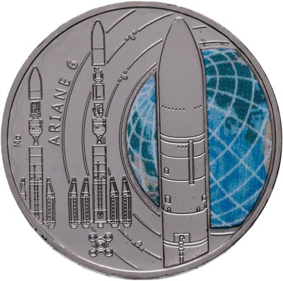 купить Германия 5 евро 2026 «Ариан-6» («Ariane 6»), двор F