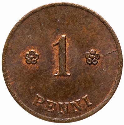 купить Финляндия 1 пенни (penny) 1921