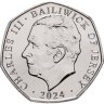 Купить Джерси 50 пенсов (pence) 2024 "История Пожарных Бригад - 1824 Эдинбург"
