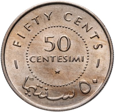 купить Сомали 50 чентезимо (centesimi) 1967
