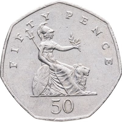 купить Великобритания 50 пенсов (pence) 1997