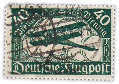 купить Германия, Веймарская республика 40 пфеннигов 1919 авиапочта