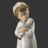 Купить Статуэтка "Девочка с куклой", фарфор, роспись, NAO Porcelain, Испания, 1970-2000 гг.