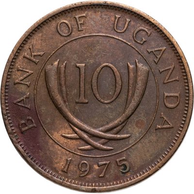 купить Уганда 10 центов (cents) 1975