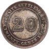 Купить Стрейтс Сетлментс 20 центов (cents) 1927