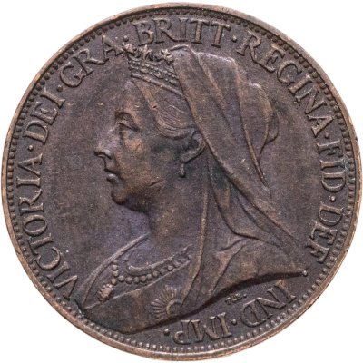 купить Великобритания 1 фартинг (farthing) 1899