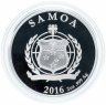 Купить Самоа 5 долларов 2016 "Арт Нуво Альфонс Муха", в футляре с сертификатом
