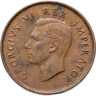 купить ЮАР 1/4 пенни (penny) 1947