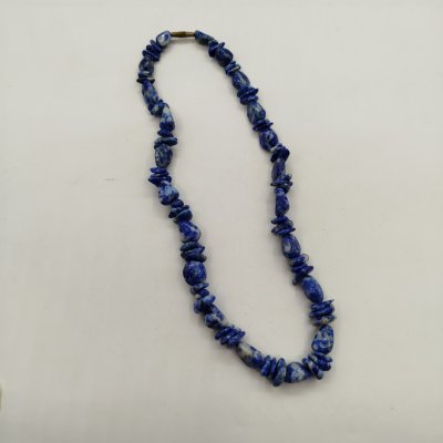 купить Бусы с бусинами разной формы, натуральный камень, металл, СССР, 1980-1990 гг.