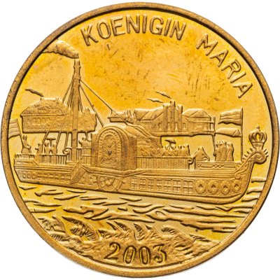 купить Северная Корея 20 вон (won) 2003 "Пароход "Koenigin Maria"