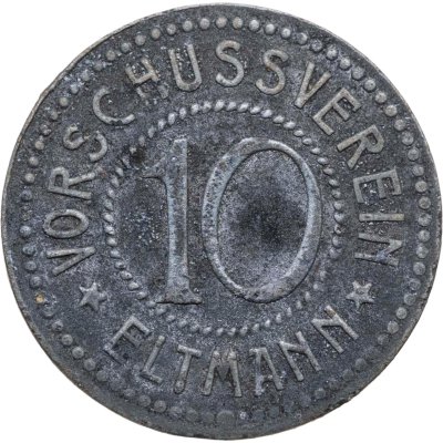 купить Германия (нотгельды) 10 пфеннигов 1917 "Город Эльтманн"