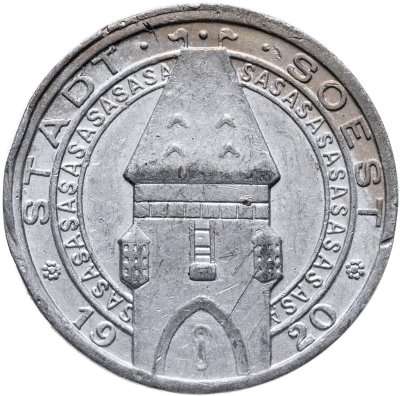 купить Германия "Зост" 25 пфеннигов 1920 нотгельд