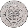 Купить Польша 20000 злотых (zlotych) 1993  Замок в Ланкусе