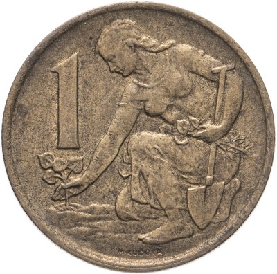 купить Чехословакия 1 крона 1971