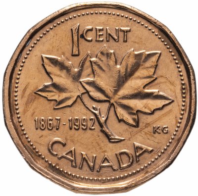 купить Канада 1 цент (cent) 1992 125 лет Конфедерации Канада