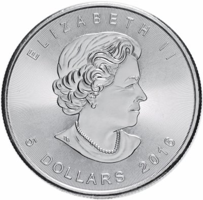 купить Канада 5 долларов 2016 "Кленовый лист"