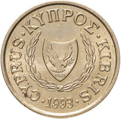 купить Кипр 10 центов 1993