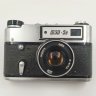 Купить Фотоаппарат "ФЭД-5" с объективом "Индустар-61 Л/Д" в оригинальном кофре, металл, пластик, стекло, кожа, Харьковский машиностроительный завод им. Дзержинского (ФЭД), СССР, 1975-1991 гг.