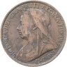 Купить Великобритания 1 пенни (penny) 1896