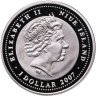 Купить Остров Ниуэ 1 доллар 2007 Proof "Китайский гороскоп - Год крысы 2008" в капсуле
