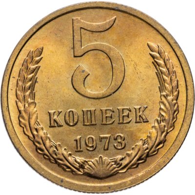 купить 5 копеек 1973