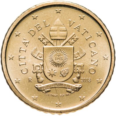 купить Ватикан 50 евроцентов 2018