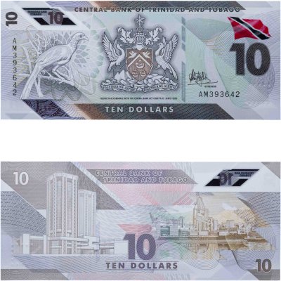 купить Тринидад и Тобаго 10 долларов 2020 (Пластик Pick NL)