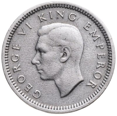 купить Новая Зеландия 3 пенса (pence) 1939