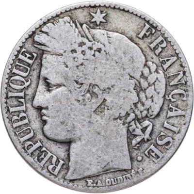 купить Франция 1 франк (franc) 1888