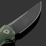 Купить Складной нож Petrified Fish Deepsea PFP05 (PFP05GRMDW), сталь K110, рукоять Green Micarta