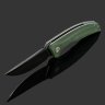 Купить Складной нож Petrified Fish Deepsea PFP05 (PFP05GRMDW), сталь K110, рукоять Green Micarta