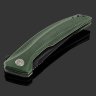 Купить Складной нож Petrified Fish Deepsea PFP05 (PFP05GRMDW), сталь K110, рукоять Green Micarta