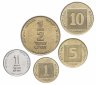 Купить Израиль, набор из 5 монет 1985-2017