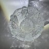 Купить Конфетница с геометрическим резным декором, хрусталь, алмазная грань, СССР, 1970-1990 гг.