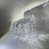Купить Конфетница с геометрическим резным декором, хрусталь, алмазная грань, СССР, 1970-1990 гг.
