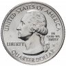 Купить США 1/4 доллара (25 центов, квотер) 2020 S — "Ферма Дж. А. Вейра, Коннектикут" (52-й парк)