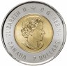 Купить Канада 2 доллара (dollar)  2021 "100 лет изобретению инсулина", цветная