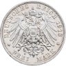 Купить Германская империя (Саксония) 3 марки 1913 "100 лет Битве народов"