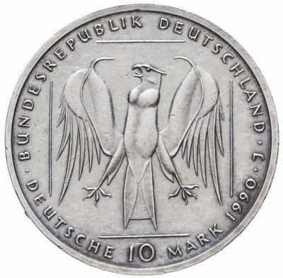 купить Германия 10 марок (deutsche mark) 1990 800 лет Тевтонскому ордену