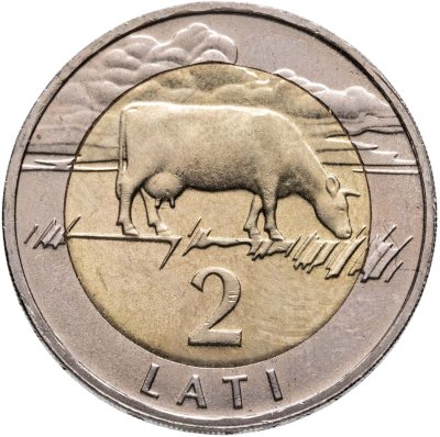 купить Латвия 2 лата (lati) 2009